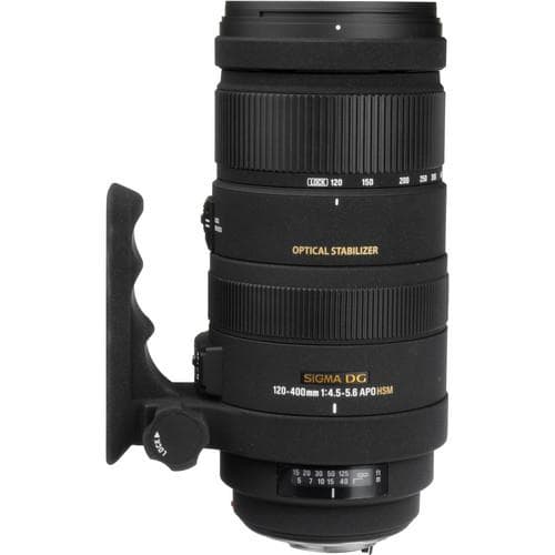 Objectif Sigma 120-400mm f/4.5-5.6 DG OS HSM APO Canon AF 120-400mm f/4.5-5.6
