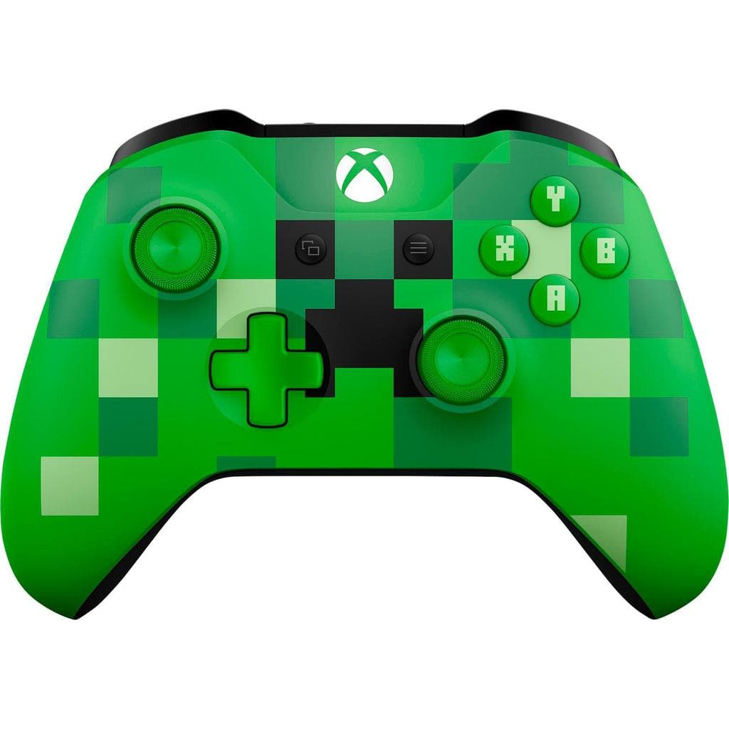 Manette Xbox One X/S Microsoft Xbox One Minecraft Creeper Edition