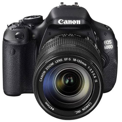 Reflex EOS 600D - Noir + Canon EF-S 18-55mm f/3.5-5.6 IS f/3.5-5.6