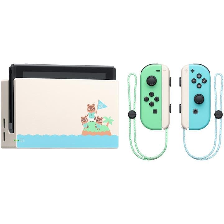 Switch 32GB - Gris - Edition limitée Animal Crossing