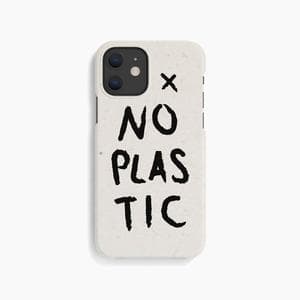 Coque iPhone 12 Mini - Matière naturelle - Blanc