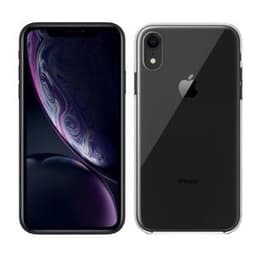 Pack iPhone XR + Coque Apple (Transparent) - 128GB - Noir - Débloqué