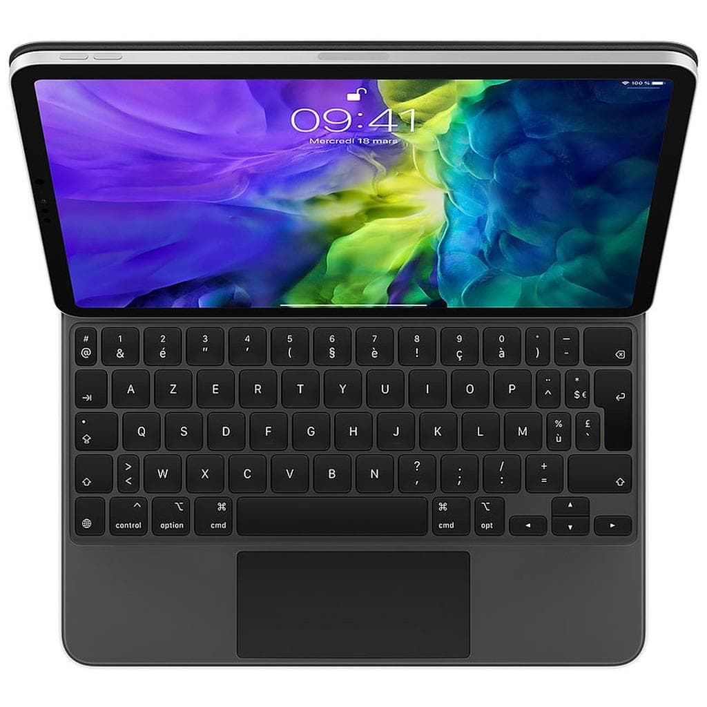 iPad Magic Keyboard (iPad not included) (2020) - QWERTY - Anglais (UK) - iPad Pro 12.9" 3e génération / iPad Pro 12.9" 4e génération