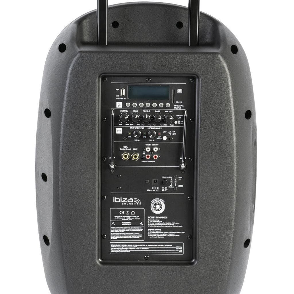 Enceintes sono Ibiza Sound PORT15VHF-MKII