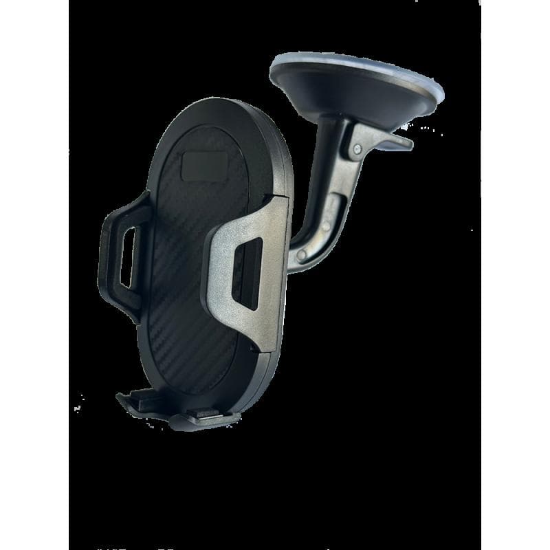Stabilisateur Support Voiture Pare-brise + Ventilation 2 en 1 Maintien clip ajustable Noir WOW