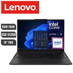 Lenovo ThinkPad T16 G3 16" Core Ultra 5 1.3 GHz - SSD 512 Go - 16 Go QWERTY - Italien