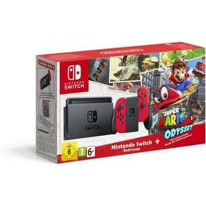 Switch 32GB - Rouge - Edition limitée Super Mario Odyssey