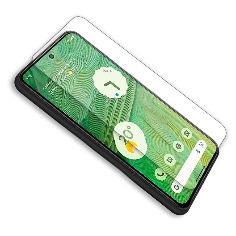 Coque Back Market Pixel 7 et écran de protection - Plastique recyclé - Noir