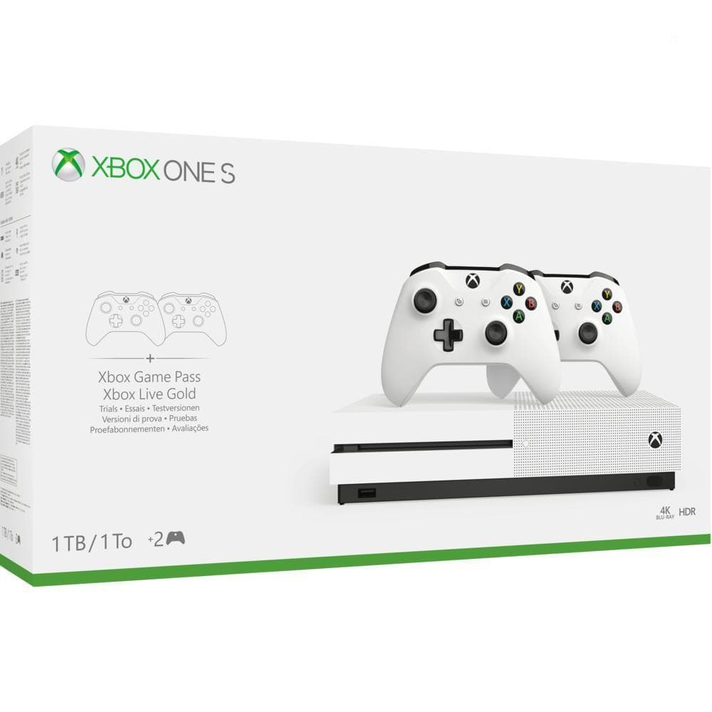 Xbox One S 1000Go - Blanc