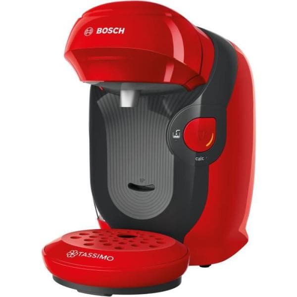 Cafetière expresso combiné Machine a Cafe multi-boissons BOSCH - TAS1103 - Tassimo - Rouge L - Rouge