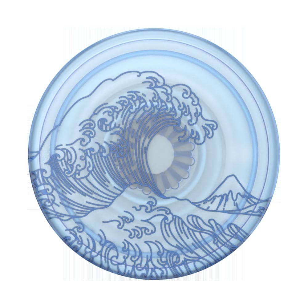 Stabilisateur Support PopGrip Adhésif Stand et Selfie Plant Ocean Bleu Popsockets