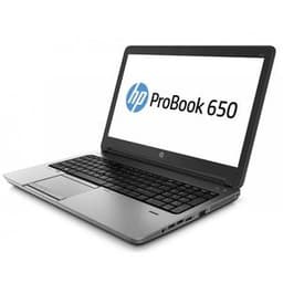 HP ProBook 650 G1 15" Core i5 2.7 GHz - SSD 256 Go - 8 Go QWERTY - Anglais