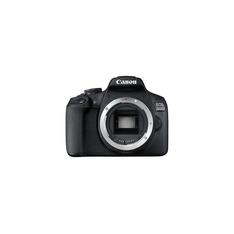 Reflex - Canon EOS 2000D - Noir + Objectif Canon EF-S 18-55mm f/3.5-5.6 IS II