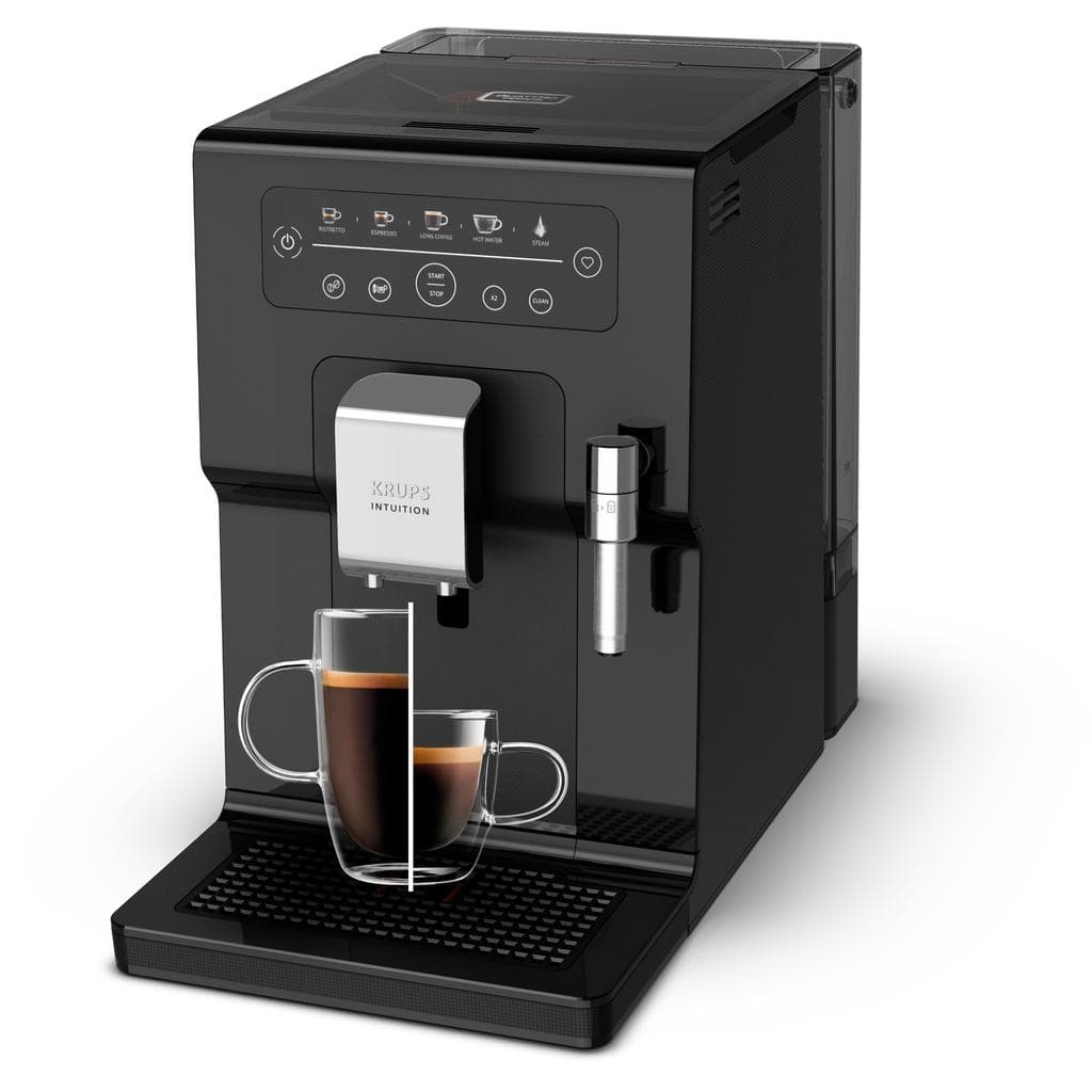 Cafetière avec broyeur Krups Intuition EA870810 3,0000L - Noir