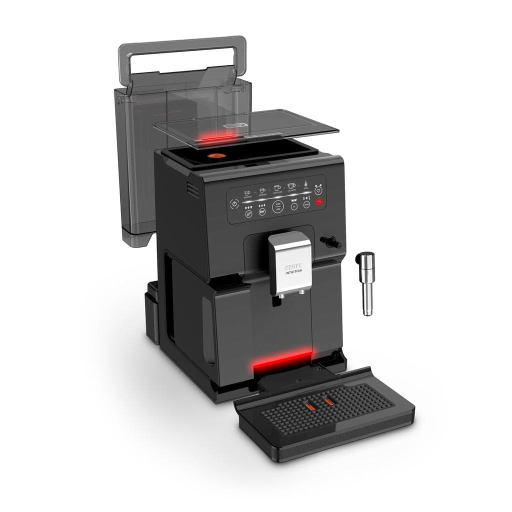 Cafetière avec broyeur Krups Intuition EA870810 3,0000L - Noir