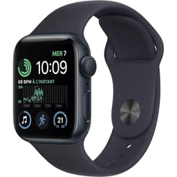 Montre Cardio GPS Apple Watch SE 2ème Gen 40mm - Noir