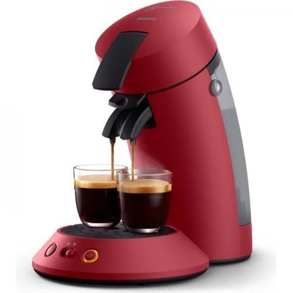 Cafetière expresso combiné Compatible Nespresso Philips Senseo Original Plus CSA210/91 L - Rouge
