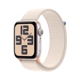 Apple Watch Series SE 2 (2022) GPS 40 mm - Aluminium Lumière stellaire - Boucle sport Lumière stellaire