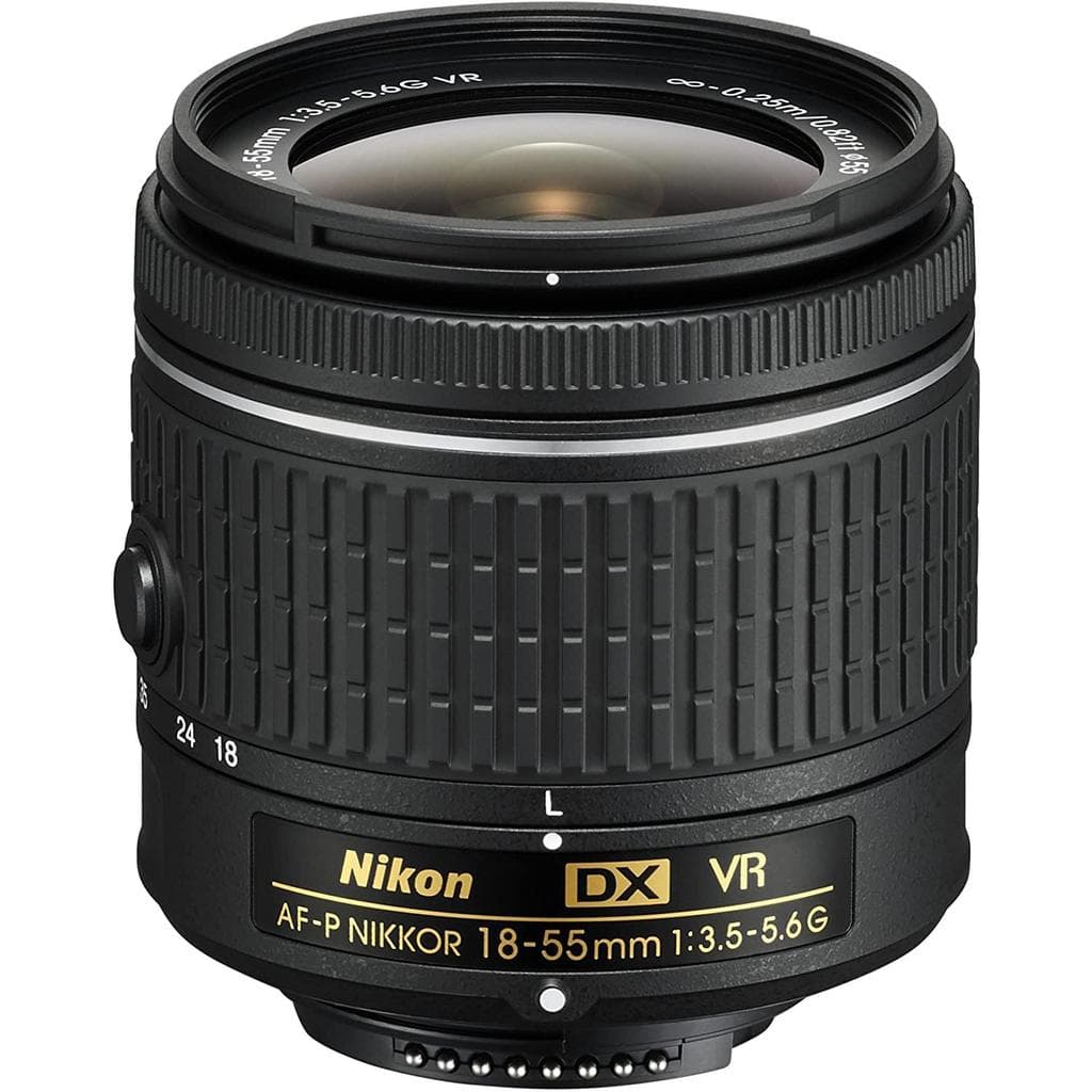 Reflex D3300 - Noir + Nikon AF-P DX Nikkor 18-55mm f/3.5-5.6G VR f/3.5-5.6G