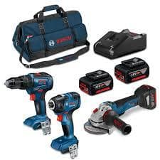 Bosch GSB 18V-55 + GWS 18V-7