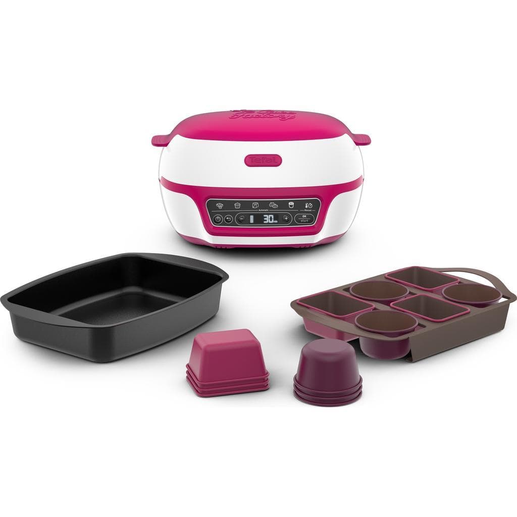 Robot cuiseur Tefal KD810112 L -Rose/Blanc