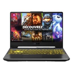 Asus TUF Gaming A15 TUF566IV-HN349T 15" Ryzen 9 3.3 GHz - SSD 512 GB - 16 Go - NVIDIA GeForce RTX 2060 AZERTY - Français