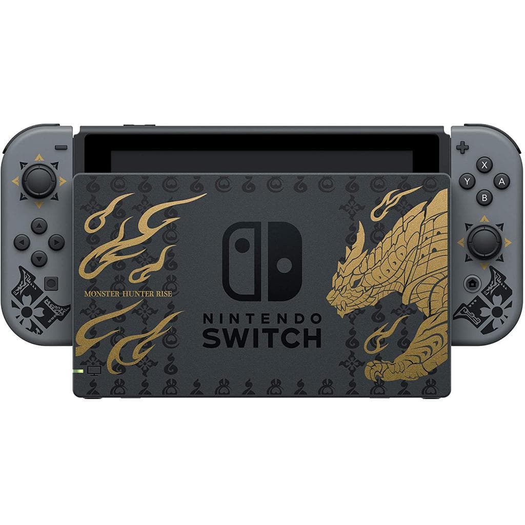 Switch 32GB - Gris - Edition limitée Monster Hunter Rise