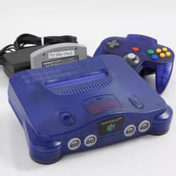 Nintendo 64 - Bleu