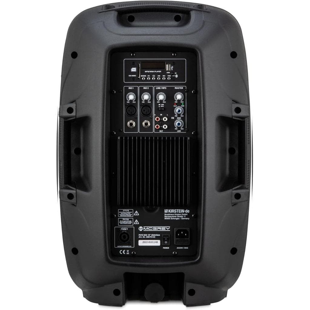 Enceintes sono Mcgrey P212 MA