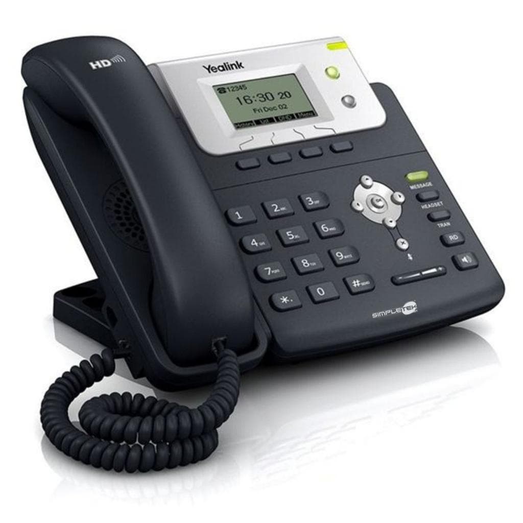 Téléphone fixe Yealink Entry-Level Professional | HD Voice | 2 SIP Accounts | PoE Support