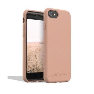 Coque iPhone SE (2022/2020)/8/7/6/6S - Matière naturelle - Rose