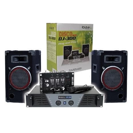 Enceintes sono Ibiza Sound DJ300