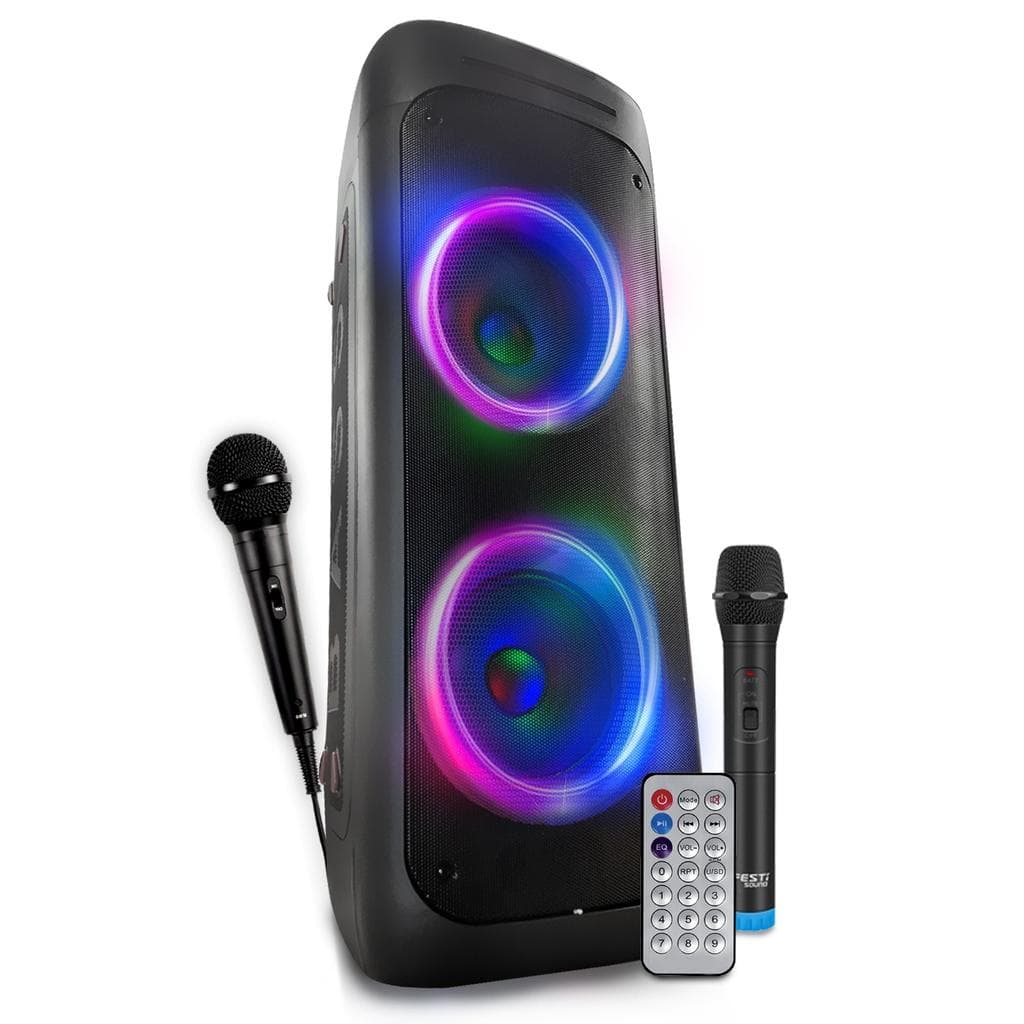 Enceinte Inovalley DJ 1000W - Noir