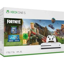Xbox One S 1000GB - Blanc + Fortnite