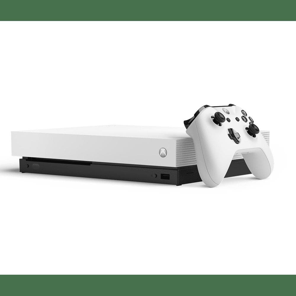 Xbox One X 1000Go - Blanc - Edition limitée Robot white