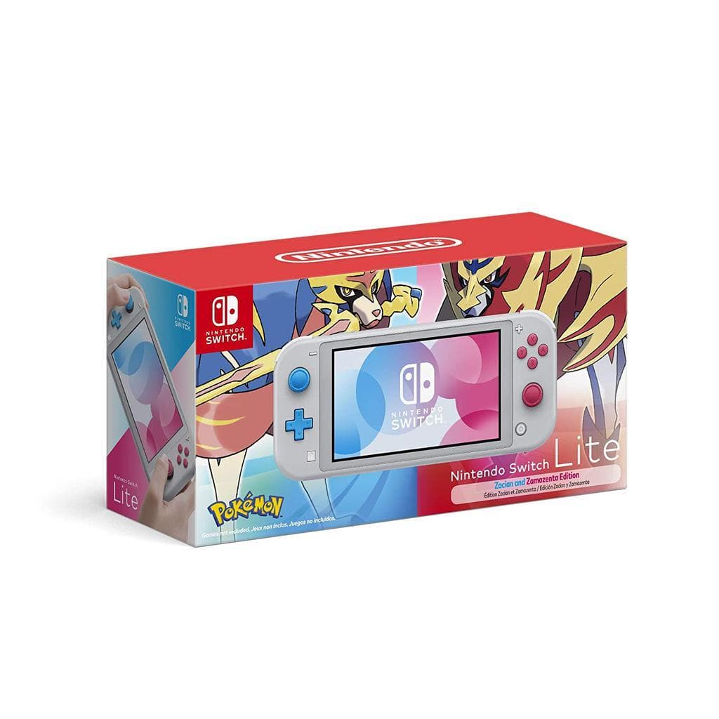 Switch Lite 32GB - Gris - Edition limitée Zacian and Zamazenta