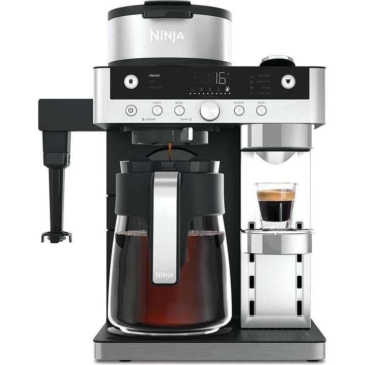 Cafetière expresso combiné Ninja Prestige DualBrew System 2-in-1 L - Noir