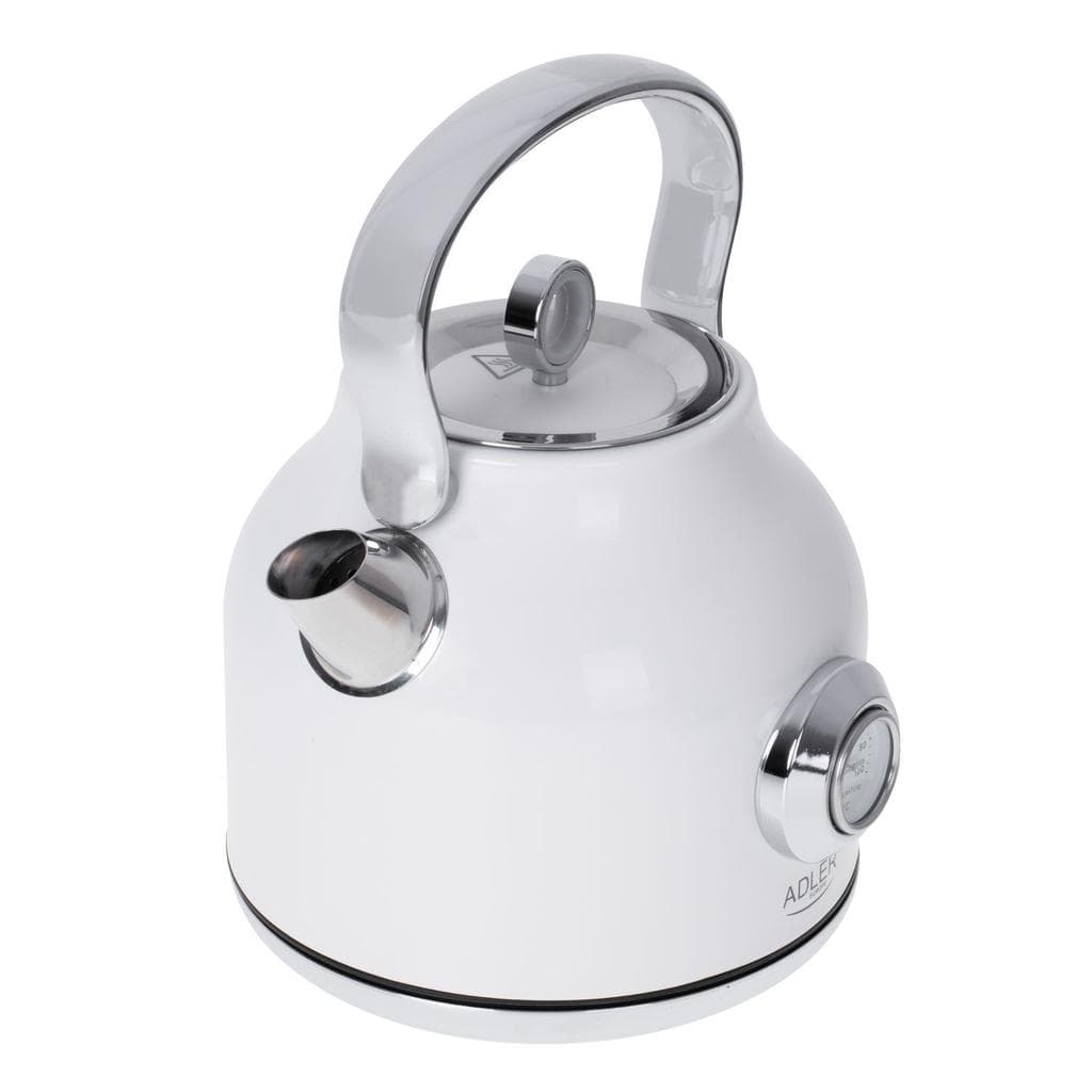 Adler AD 1346 Bouilloire électrique blanc avec thermomètre 1,7L STRIX Blanc L - Bouilloire électrique