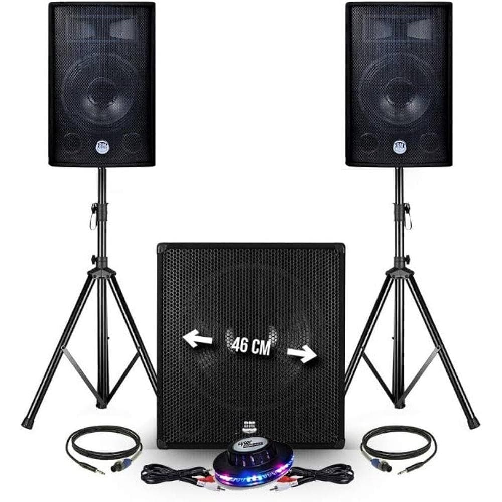 Enceintes sono Bm Sonic BMS-12-ARRAY-BT