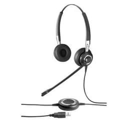 Casque réducteur de bruit filaire avec micro Jabra Biz 2400 Duo - Noir