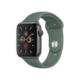 Apple Watch (Series 4) 2018 GPS 44 mm - Aluminium Gris sidéral - Vert