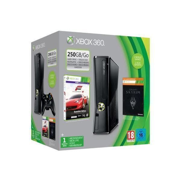 Xbox 360 Slim - Noir