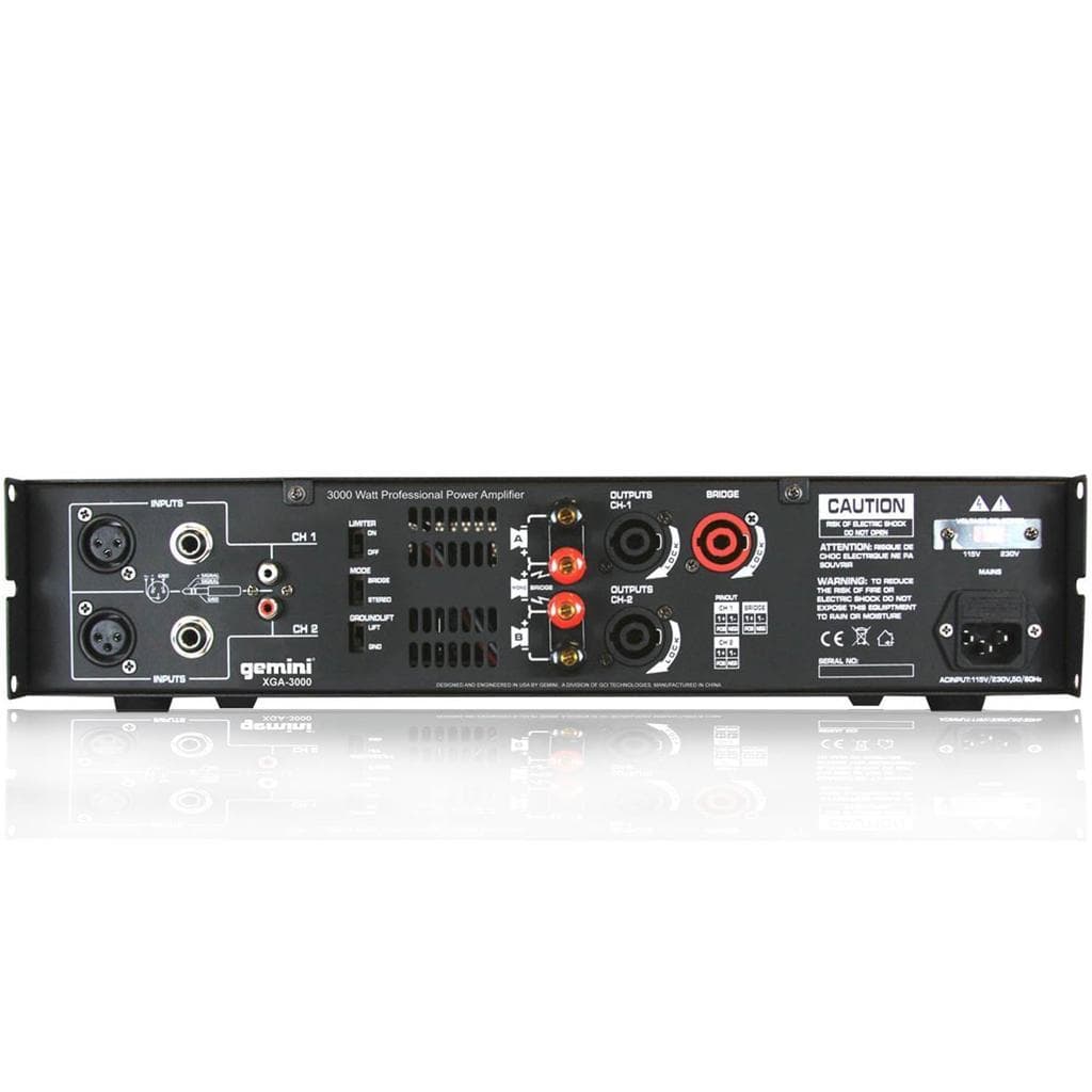 Enceintes sono Gemini BM SONIC 3000W