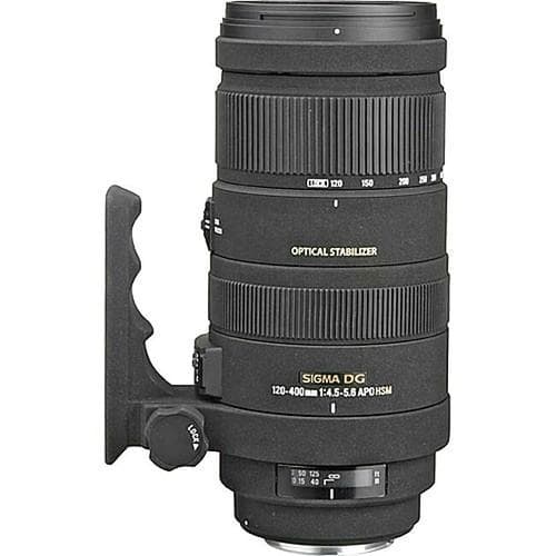 Objectif Sigma 120-400mm f/4.5-5.6 DG OS HSM APO 120-400mm f/4.5-5.6