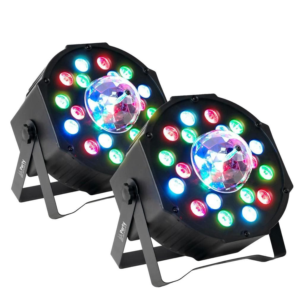 Éclairage Pack Jeux de lumières Enfants Soirée DJ animation Séquenceur à LEDs RVB effets ASTRO Ibiza Light JDL4-ASTRO + DERBY