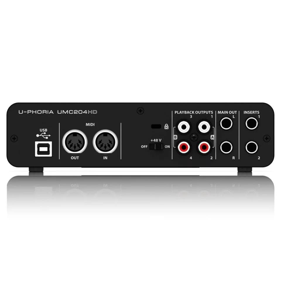 Accessoires audio Behringer U-Phoria UMC204HD