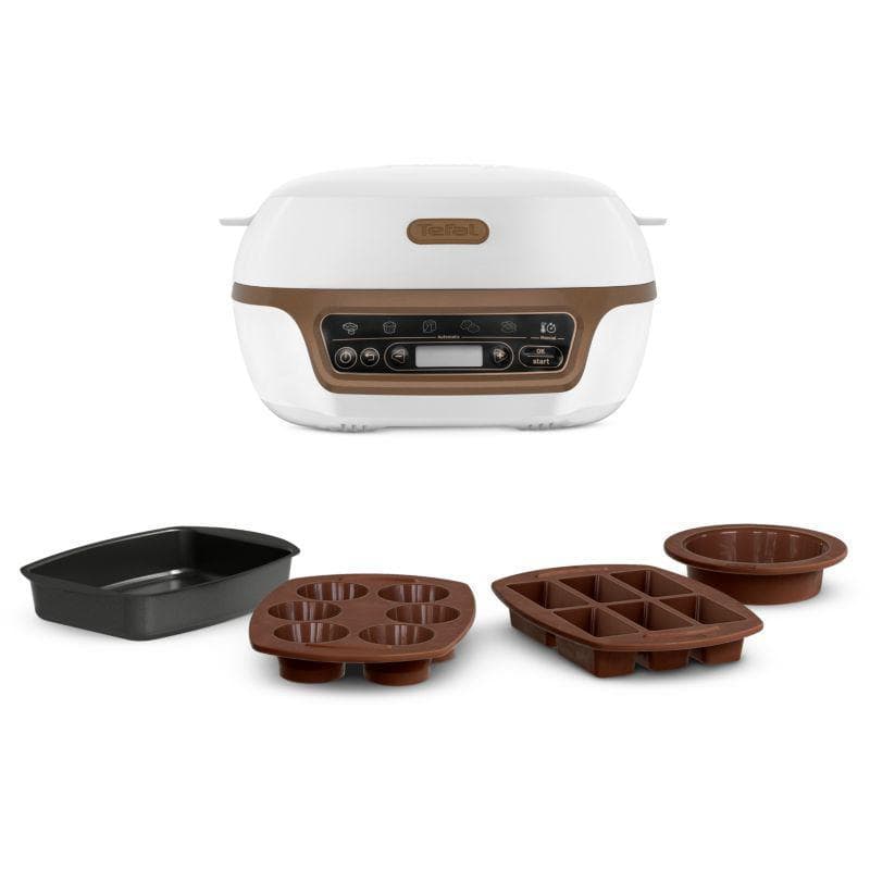 Robot cuiseur Tefal Cake Factory + KD802112 L -Blanc