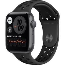 Apple Watch (Series 4) 2018 GPS 44 mm - Aluminium Gris sidéral - Anthracite/Noir