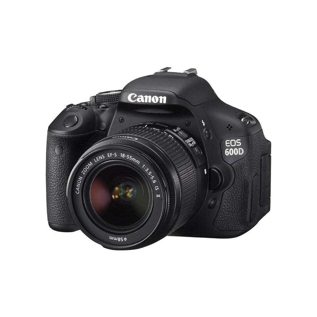 Reflex - Canon EOS 600D - Noir + Objectif Canon EF-S 18-55mm f/3.5-5.6 IS