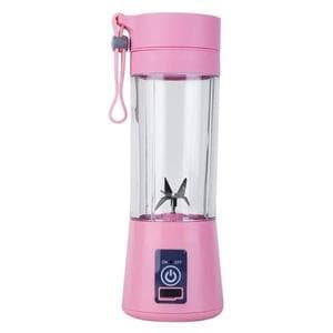 Blender Mixeur Petit Mixeur Jus de fruit Blender Smoothie Milkshake Portable 380ml USB Rose YONIS L - Rose